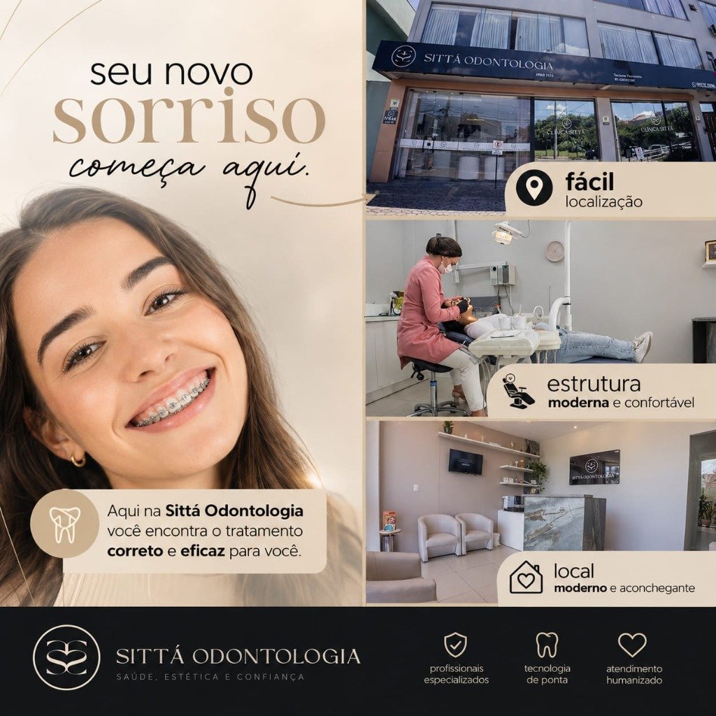 Estrutura e Fachada Sittá Odontologia